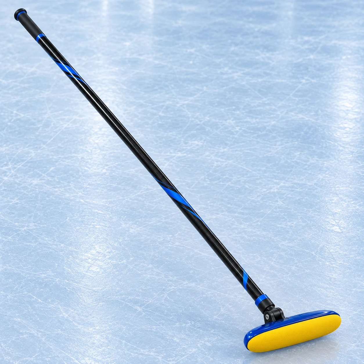 Lightweight carbon broom